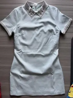 半袖ミニワンピース