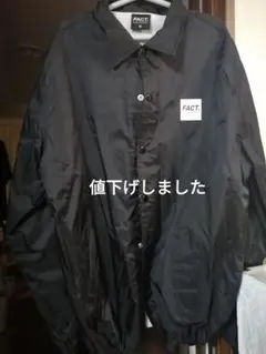 激レア 初期 FUCT ファクト ナイロン コーチジャケット M ブラック 黒 激レア 初期 FUCT ファクト ナイロン コーチジャケット M