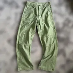 美品！オアスロウ US ARMY ファティーグパンツ　ベイカーパンツ