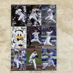 プロ野球チップスカード2025千葉ロッテマリーンズ9枚セット