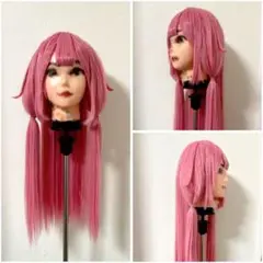 セット済み】 にじさんじ 周央サンゴ コスプレ ウィッグ 七次元