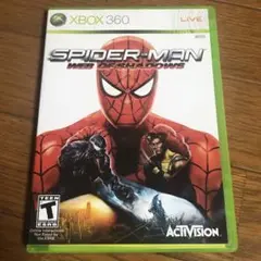 美品 XBOX360 Spider Man Web of Shadows 北米版