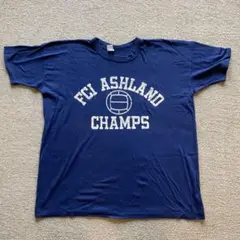 FCI ASHLAND CHAMPS ヴィンテージTシャツ ネイビー