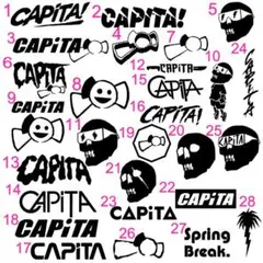 CAPITA キャピタ ステッカー