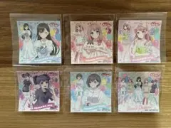 BanG Dream!バンドリ! ファミマ ステッカー 全6種コンプ