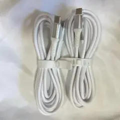 ✨未使用✨ Type C to Type C 充電ケーブル 2m ホワイト