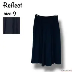 2190円↓【Reflect】リフレクト キュロット ガウチョパンツ 七分裾