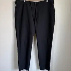【美品】無印良品 ストレッチサッカーパンツ ブラックXL