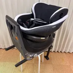 クリーニング済　☆綺麗☆　コンビ　クルムーヴ　ISOFIX 　ダークグレー