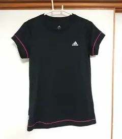 adidas ブラック 半袖Tシャツ UVケア