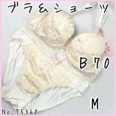 ブラジャーショーツセットＢ70 No.75360