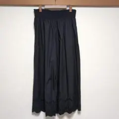 ✺美品✺ZARA・カットワーク刺繍入りポプリンパンツ