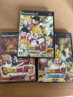 【PS2】ドラゴンボールZ　３・スパーキング！・メテオ3本セット
