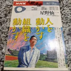 ＮＨＫ人間講座　人を動かす組織を動かす　プロ野球　阪神タイガース　監督　星野仙一