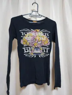 Hysteric Glamour　ヒステリックグラマー　 黒 長袖 Tシャツ