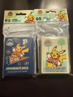 WVS2025 アナハイム ピカチュウ 65枚入り　2個セット