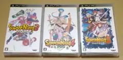 サモンナイト3 サモンナイト4 サモンナイト5 PSPソフト 3点セット ...