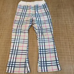 BEST VALUE チェック柄カジュアルパンツ130センチ