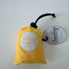 Whole Foods Market エコバッグ 黄色