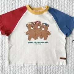 フタフタ　Tシャツ　くま　お揃い　95