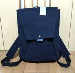 【未使用品】　香久山鞄　求道の布帛帆布リュック　ブラック 香久山鞄 求道の布帛 帆布リュック