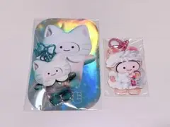 クマども ネコども アクリルキーホルダー アクキー 2点セット