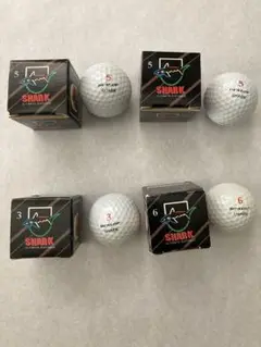 GREG NORMAN SHARKゴルフボール4個