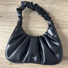 JWPEI GABBI BAG ギャザーハンドルバッグ　ブラック　黒