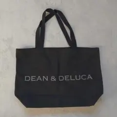 DEAN & DELUCA ブラック トートバッグ L