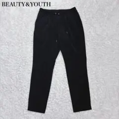 美品 BEAUTY&YOUTH 360°MASTER イージーパンツ XL 黒