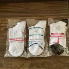 ダンロップ　レディーステニスソックス 3足セット