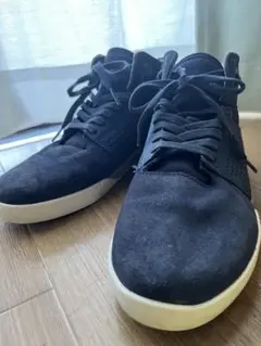 美品 SUPRA MUSKA003 ブルー スエード