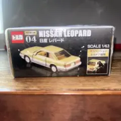 トミカプレミアム 日産レパード 1/63
