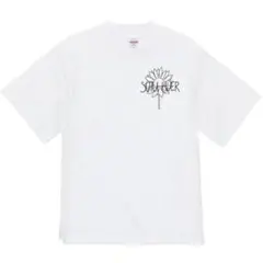ひまわりロゴワンポイント Tシャツ 白 Mサイズ