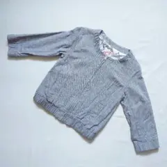 PART2 BY JUNKO SHIMADA 麻混 ジップアップ ブルゾン L