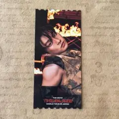 THE BOYZ THE BLAZE ピクチャーチケット　キュー　Q