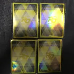 ラッシュデュエル 遊戯王の日 スリーブ 黄色 4セット 80枚