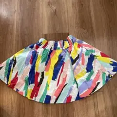 kate spade カラフルストライプスカート 4Y