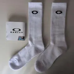 OAKLEY オークリー2足セット　レギュラーソックス 白 27-29cm