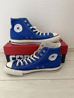 27cm コンバース　オールスターHI　USオリジネーター　オリエンタルブルー