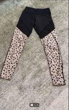 Tuché レオパードプリント ヨガパンツM