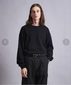 MONKEY TIME エッセンシャルラインオーガニックロングスリーブTシャツ