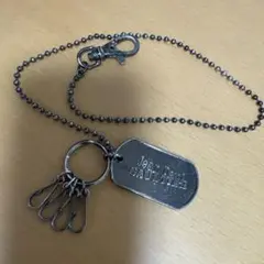【N】ジャンポール・ゴルチエ　チェーン　ホルダー　ウォレット b61917_1.jpg