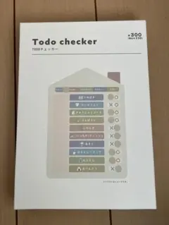 新品　3COINS　TODOチェッカー　 スリコ