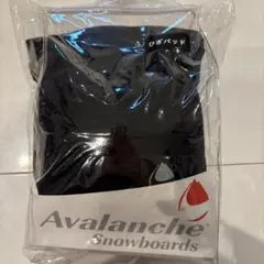 Avalanche スノーボード用ひざパッド ブラック