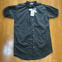 新品　LOGSDAYS ダークグレー シャツ L