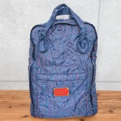 美品 マークバイマークジェイコブス レディース バックパック リュック ネイビー