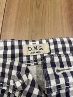 D.M.G. ギンガムチェック パンツ Sサイズ
