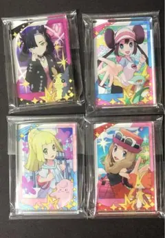 ポケモンマスターズEX リーリエ メイ セレナ マリィ ミニアクリルブロック