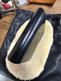フォルメforme short wallet コードバン　ブラック